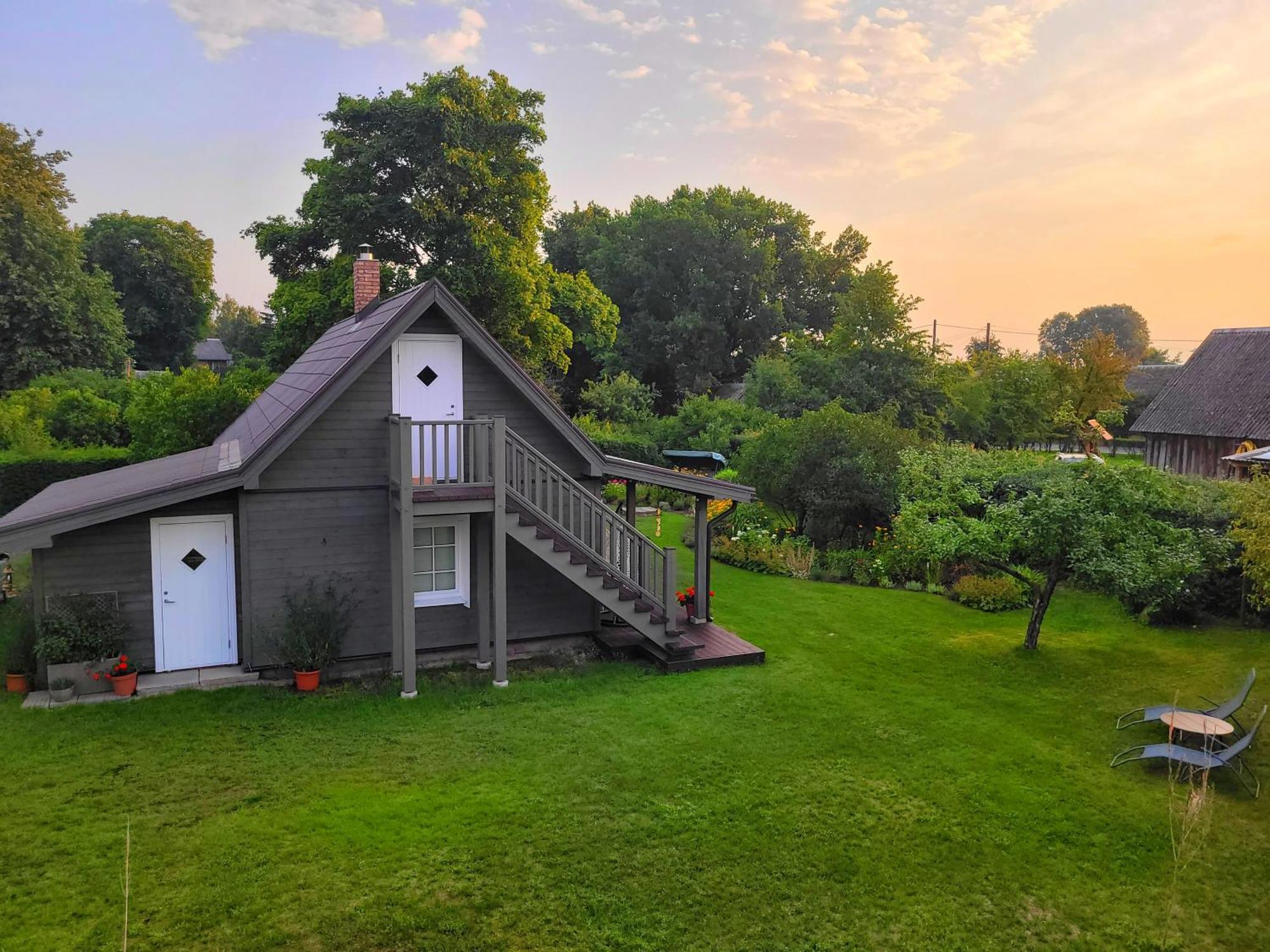 Villa Namins Pie Juras Lapmežciems Exterior foto